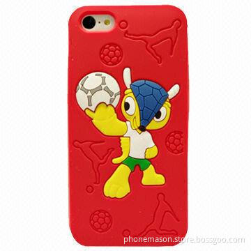 3D silicone case for iPhone 5C